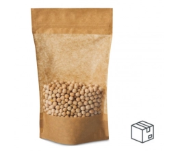 Doypack ECO BIG WINDOW 750ml 160x80x270mm PAP45/PET12/CPP40 + easy-open (BOX 1000 szt.)