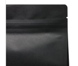 Doypack BLACK KRAFT SMALL WINDOW 750ml 160x80x270mm PAP70black/PET12/CPP40 + easy-open (kpl 100 szt.) Doypack BLACK KRAFT SMALL WINDOW 750ml 160x80x270mm PAP70black/PET12/CPP40 + easy-open (kpl 100 szt.)