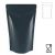Doypack BLACK MAT 100ml 85x50x145mm OPP20MAT/AL7/PE80 + zipper + easy-open - PRÓBKA