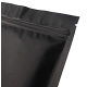 Torebka doypack BLACK MATT 100 ml 85x50x145mm OPP20mat/AL8/PE70 + zipper + easy-open op. 100 szt.